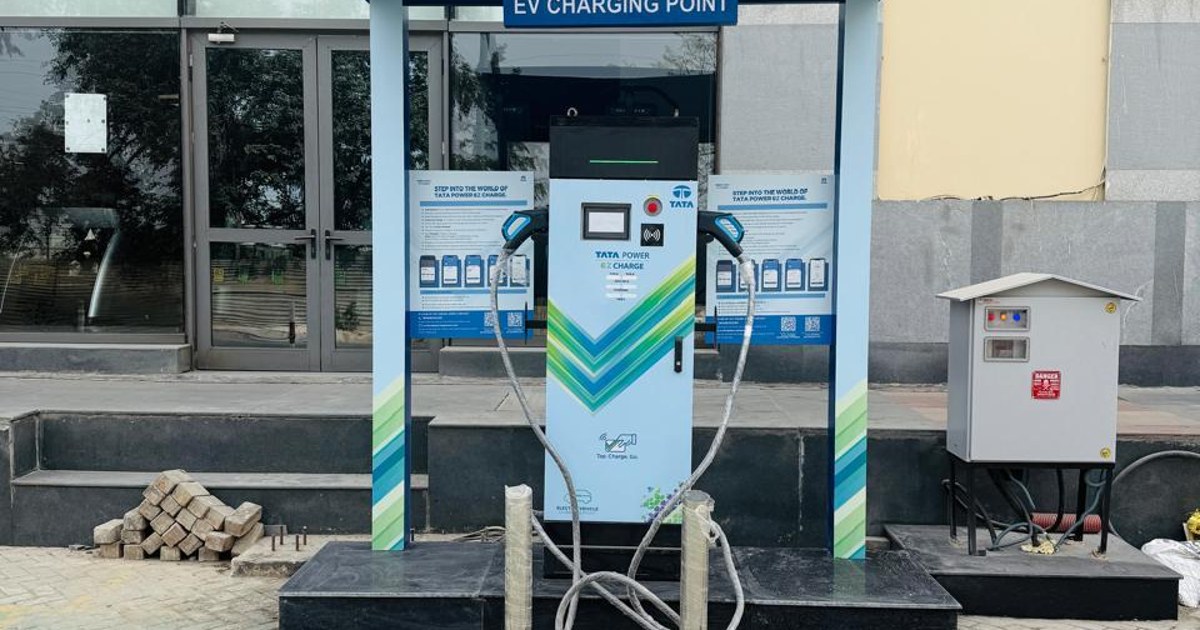 Tata Power EZ Charge station installation