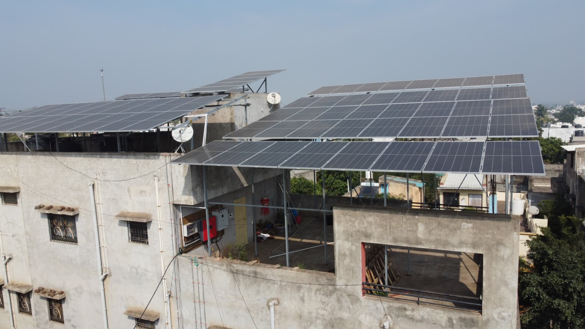 Elevated Rooftop Solar Structure photo 3