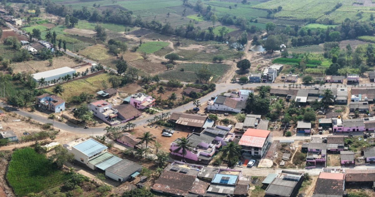Residential rooftop solar installations in Shelkewadi village