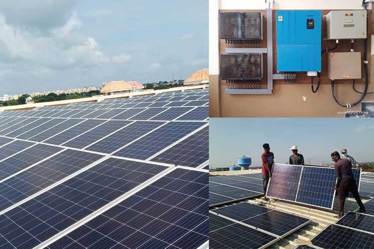 Podar International School solar project
