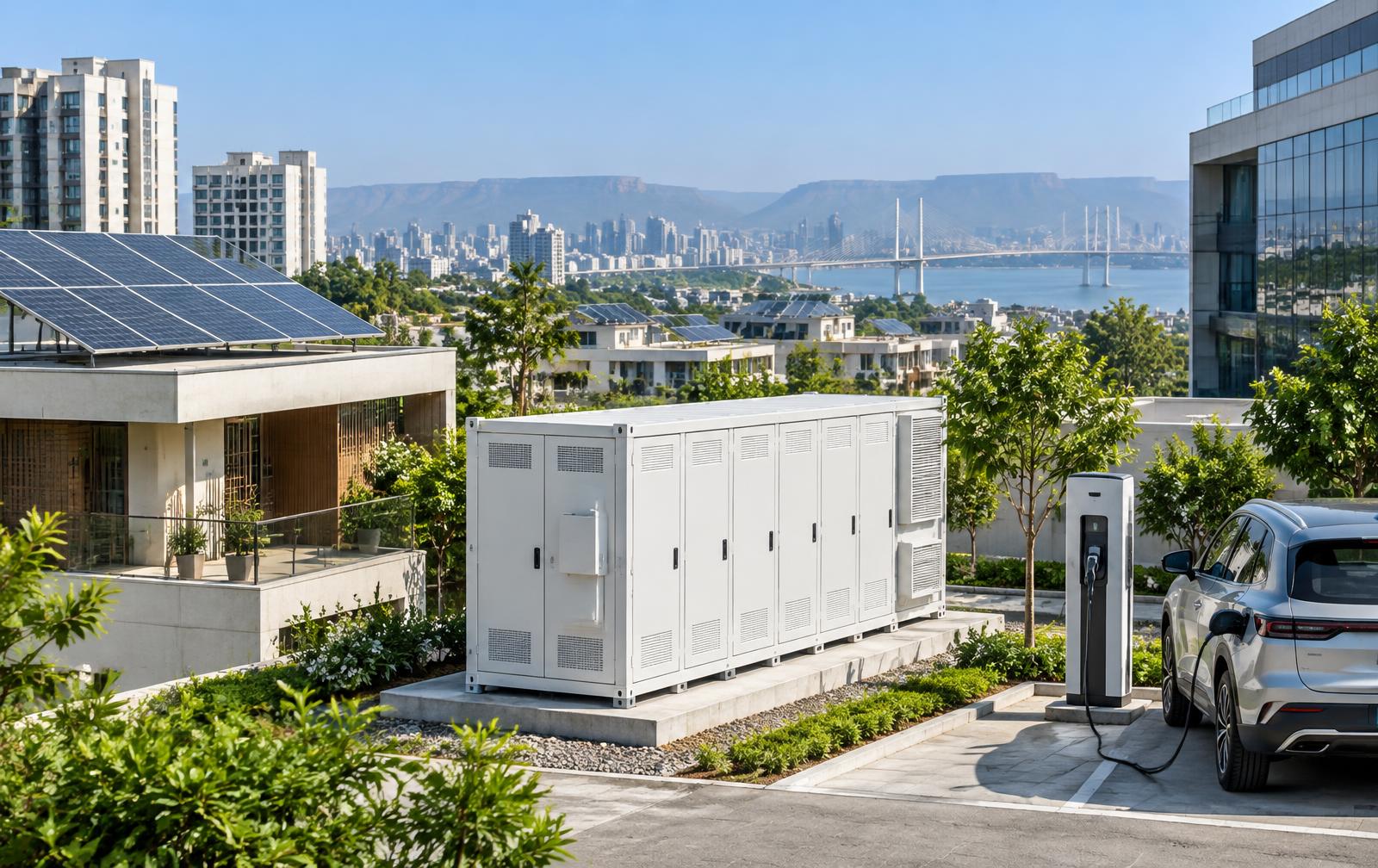 Integrated rooftop solar, battery energy storage and EV charging ecosystem